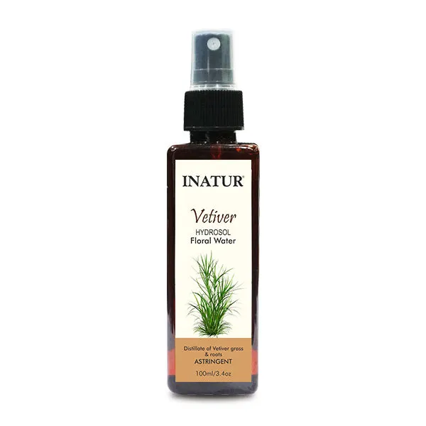 Inatur Vetiver Hydrosol Floral Water