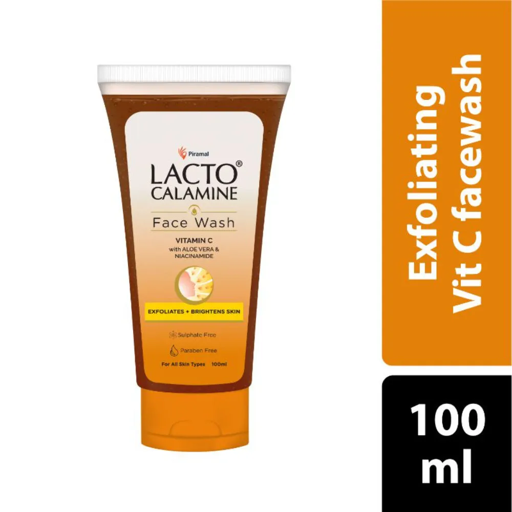 Lacto Calamine Vitamin C Face Wash with Aloe Vera