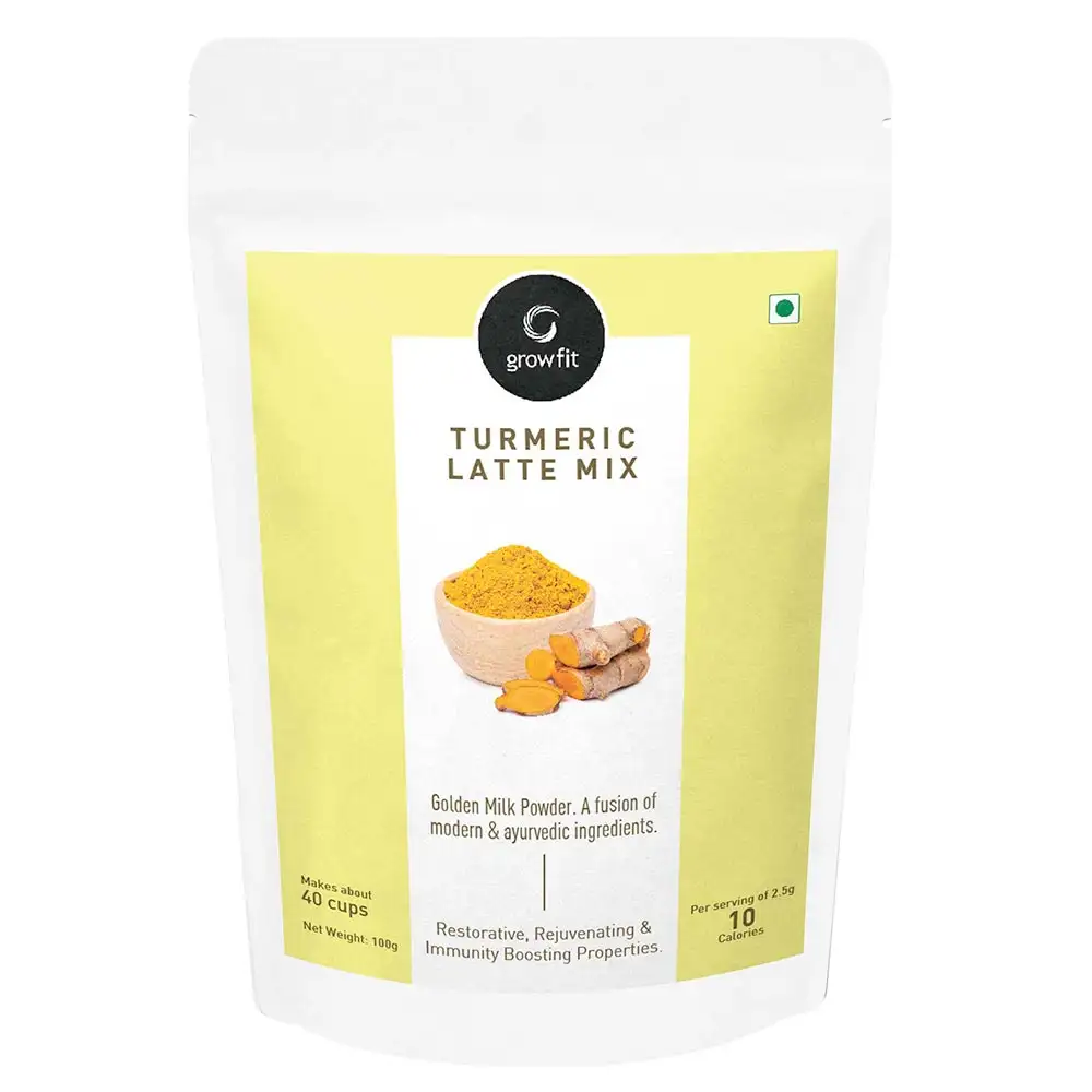 GrowFit Turmeric Latte Mix,  Unflavoured  100 g