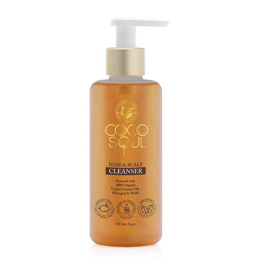 Coco Soul Shampoo with Coconut & Ayurveda | Paraben & Sulphate Free