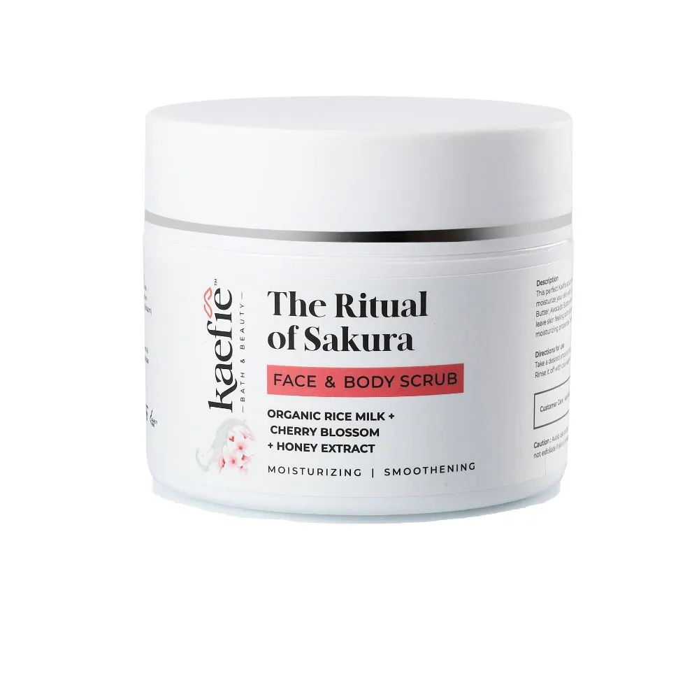 Kaefie The Ritual Of Sakura Face & Body Scrub