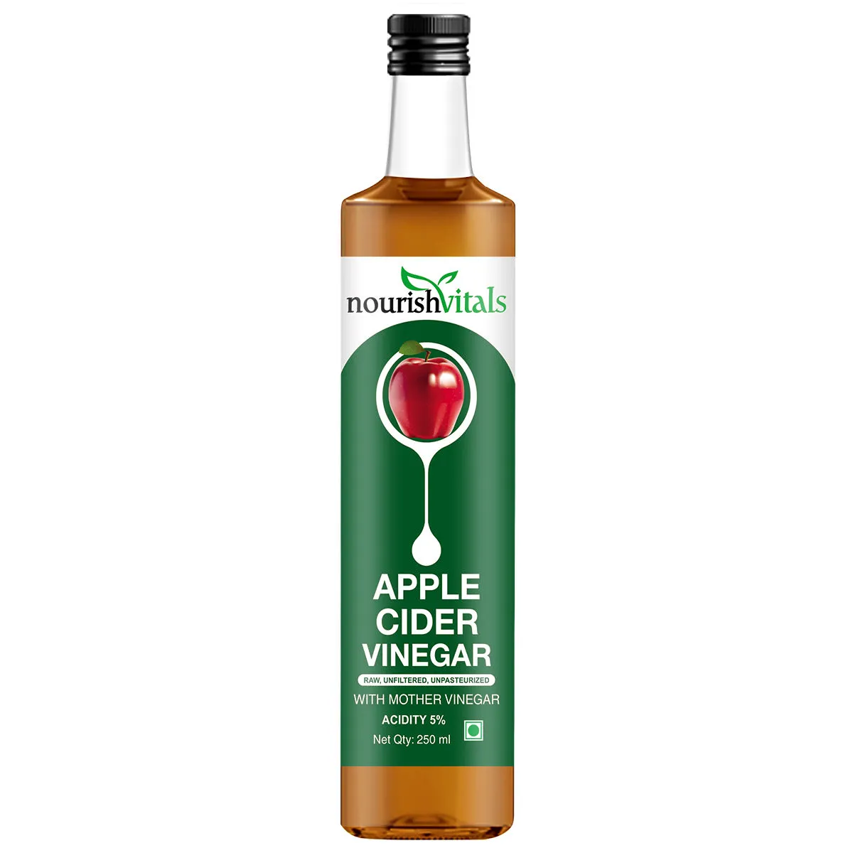 Nourish Vitals Apple Cider Vinegar - With Mother Vinegar