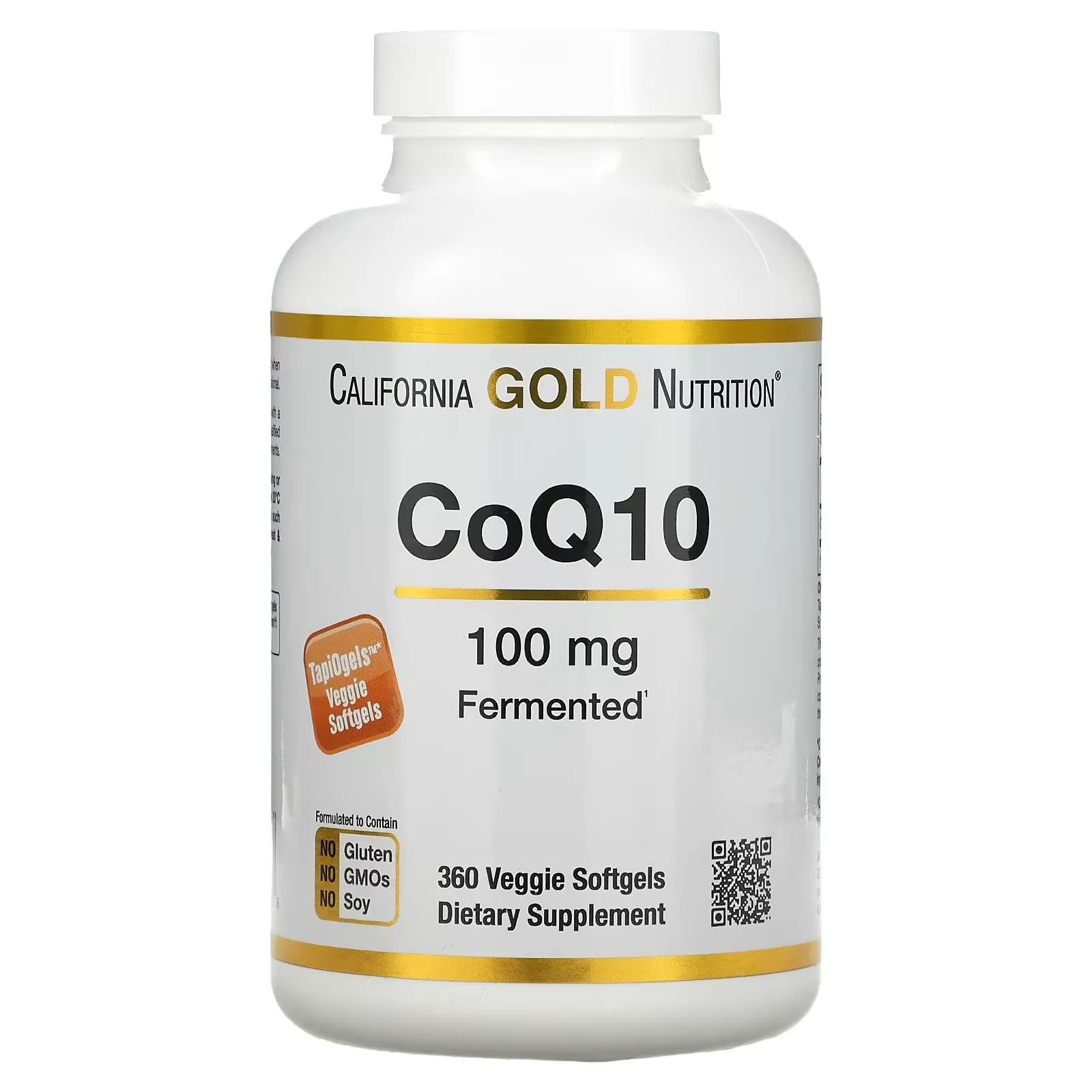 CoQ10, 100 mg, 360 Veggie Softgels