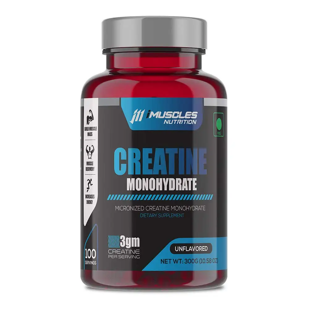 iMuscles Nutrition Creatine Monohydrate,  Unflavoured  0.66 lb