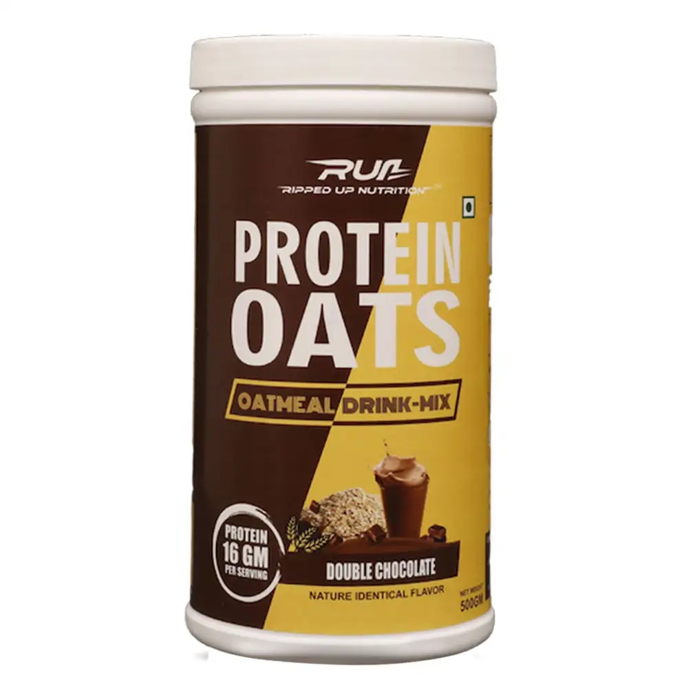 Ripped Up Nutrition Protein Oats,  0.5 kg  Double Chocolate