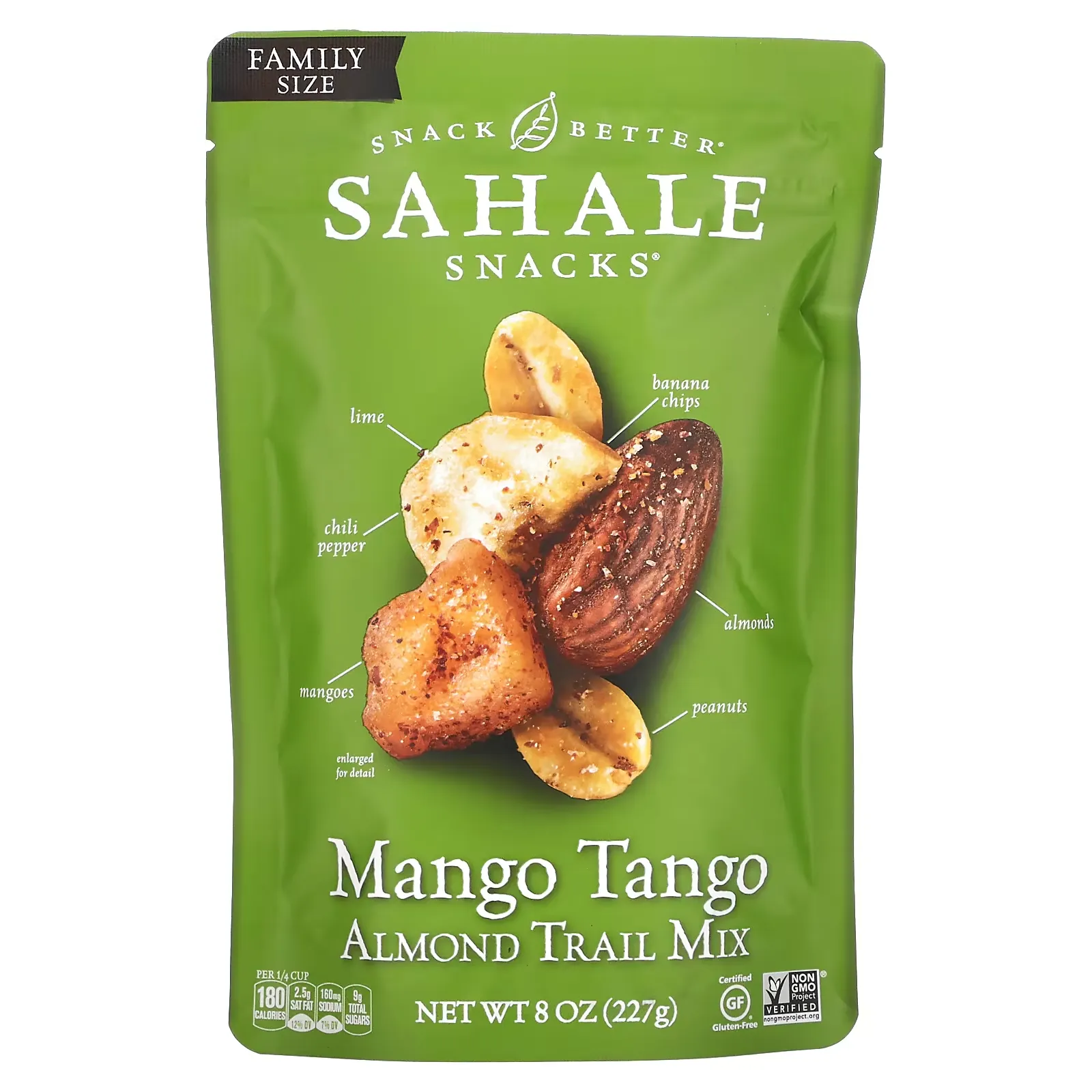 Mango Tango, Almond Trail Mix, 8 oz (227 g)