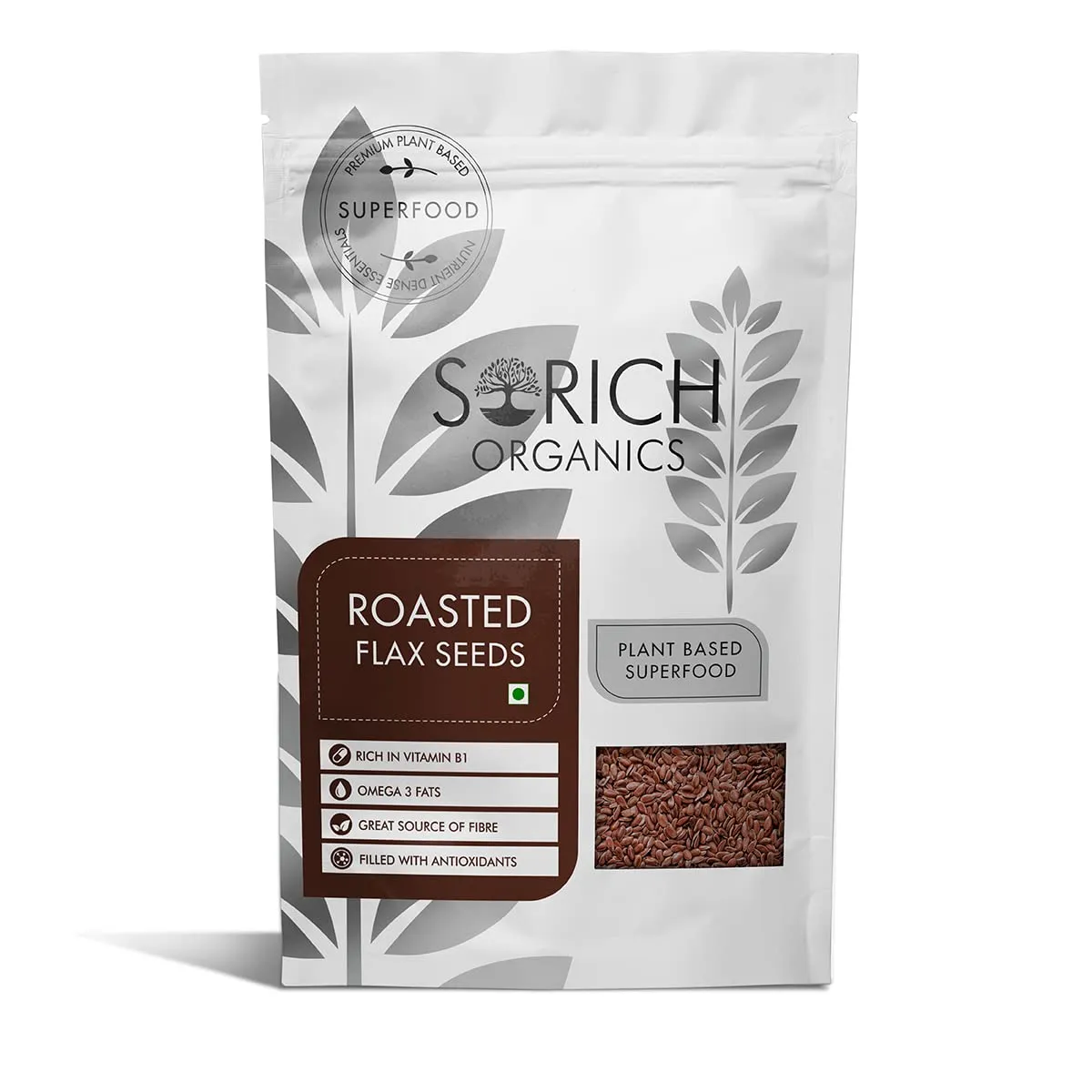 Sorich Organics Roasted Flax Seeds