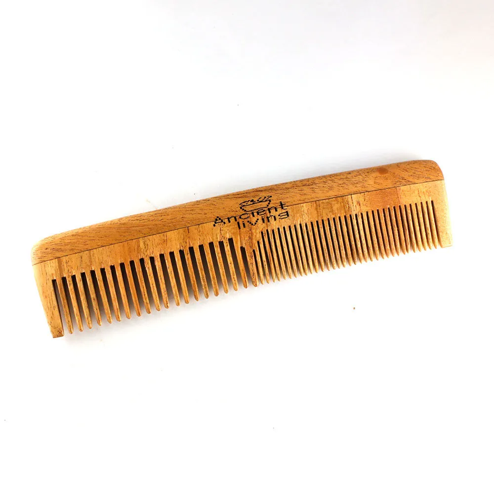 Ancient Living Neem Wood Comb 2 In 1 Model