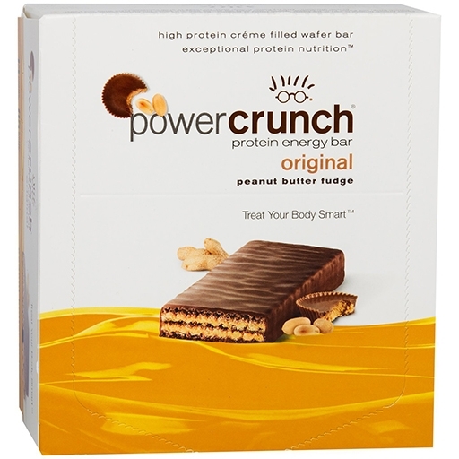 Power Crunch Bars By BNRG, Peanut Butter Fudge 12/Box