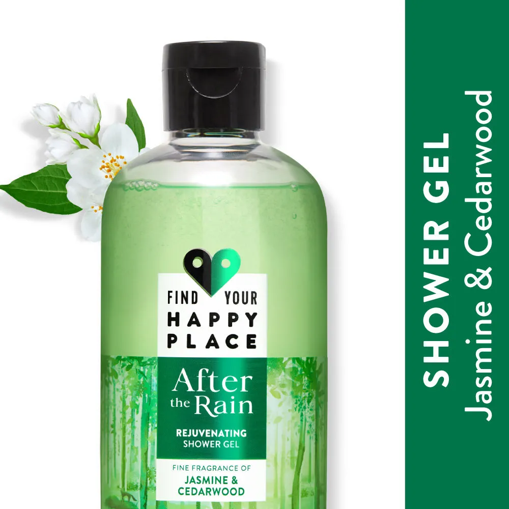 Find Your Happy Place - After The Rain Shower Gel Jasmine & Cedarwood Sulfate-Free