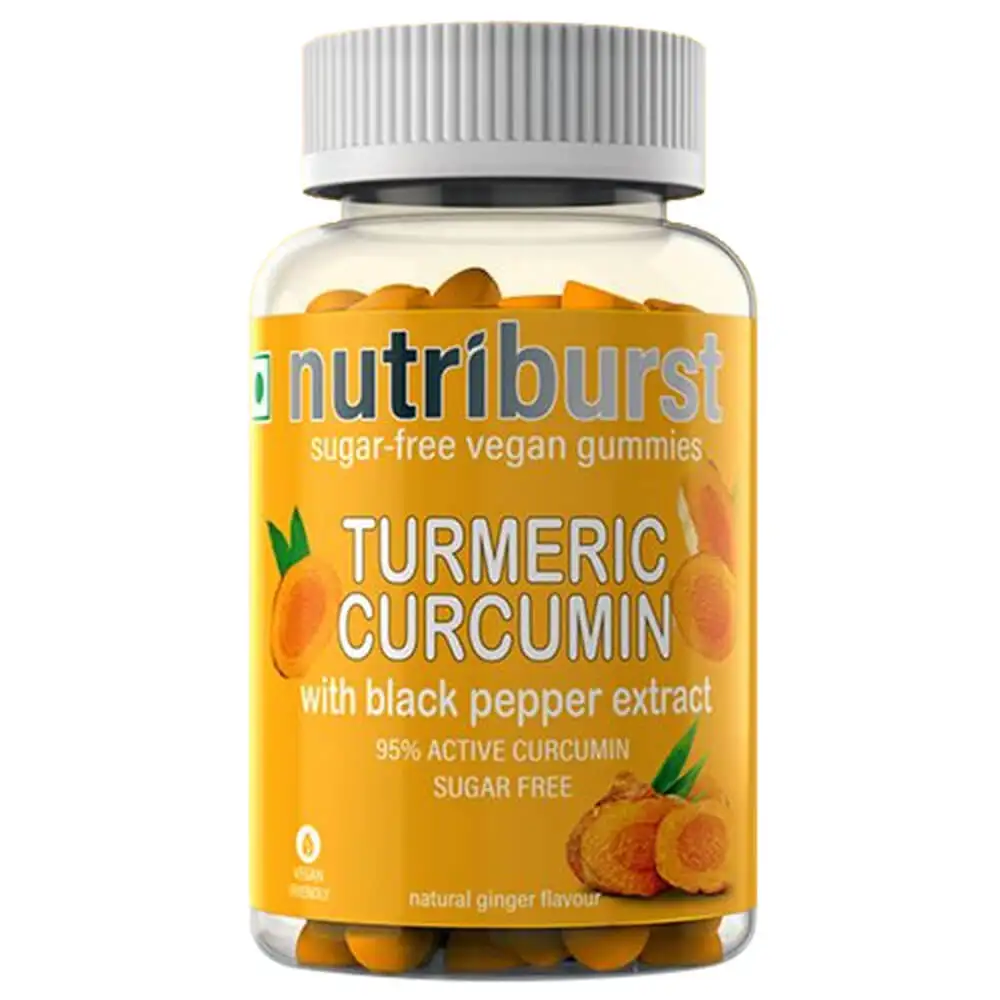 Nutriburst Turmeric Curcumin,  60 gummies