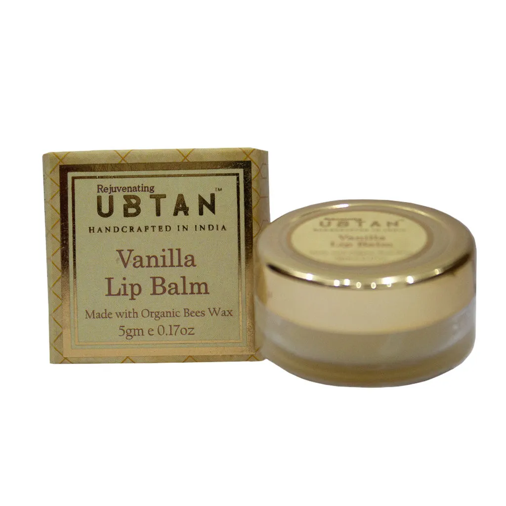 Rejuvenating UBTAN Vanilla Lip Balm