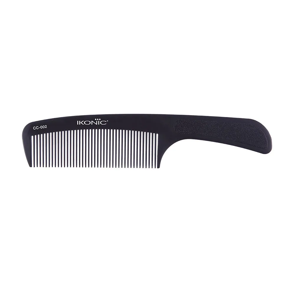 Ikonic Professional Carbon Comb - CC02 (Black)