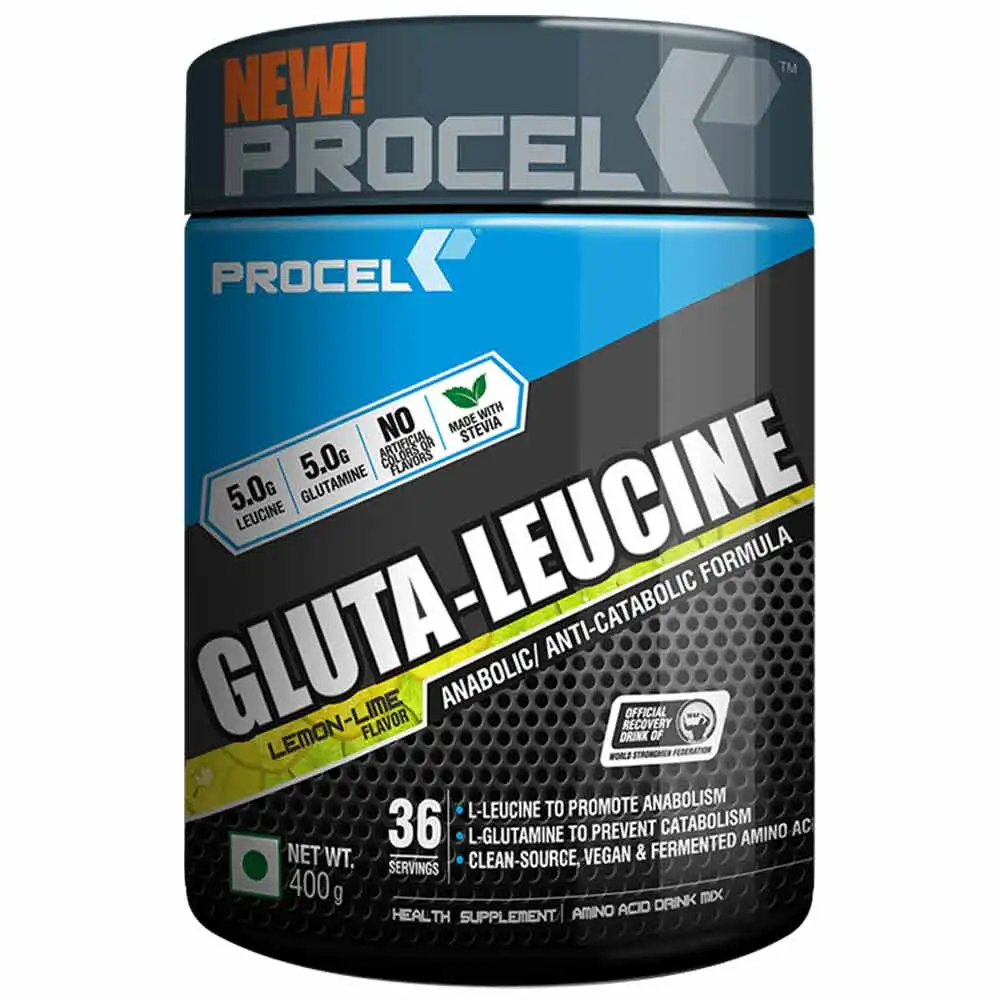 Procel Gluta Leucine,  0.88 lb  Lemon Lime