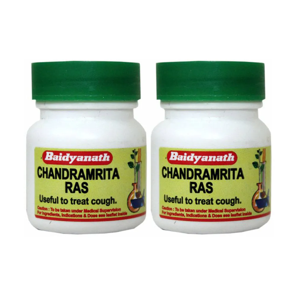 Baidyanath Chandramrit Ras - Pack Of 2