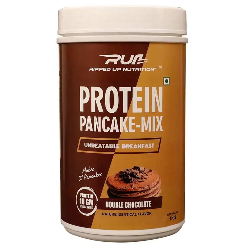 Ripped Up Nutrition Protein Pancake Mix,  1 kg  Double Chocolate