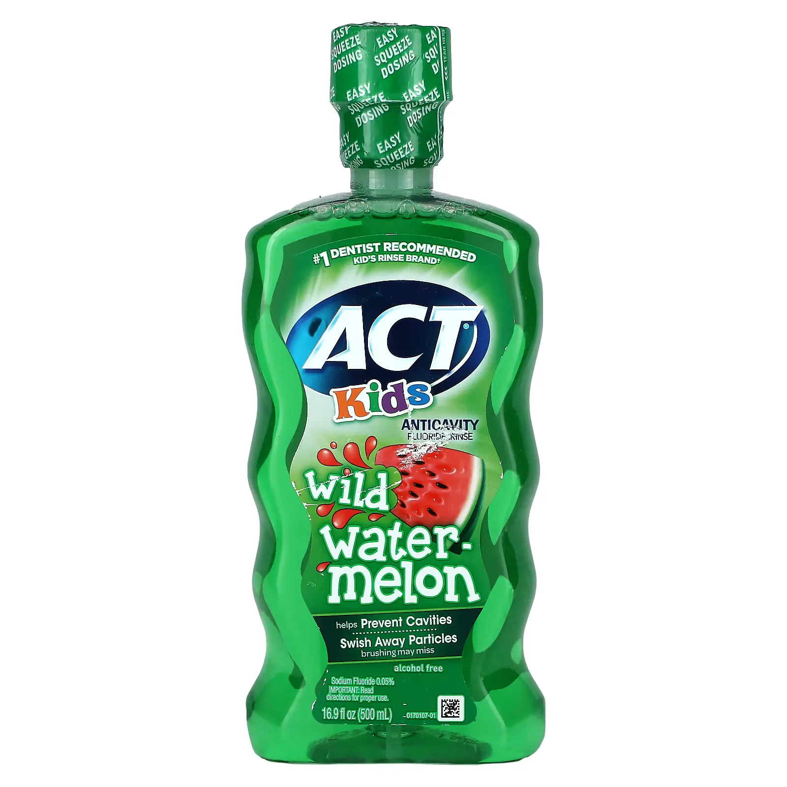 Kid's, Anticavity Fluoride Rinse, Wild Watermelon, 16.9 fl oz (500 ml)