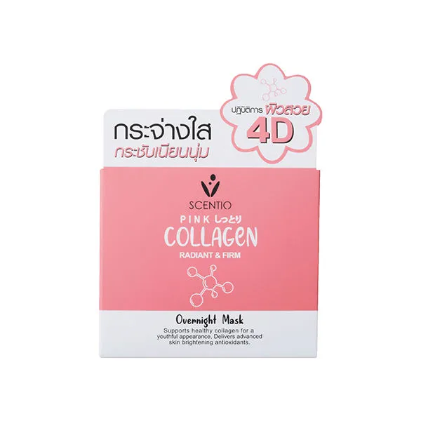 Scentio Pink Collagen Overnight Mask