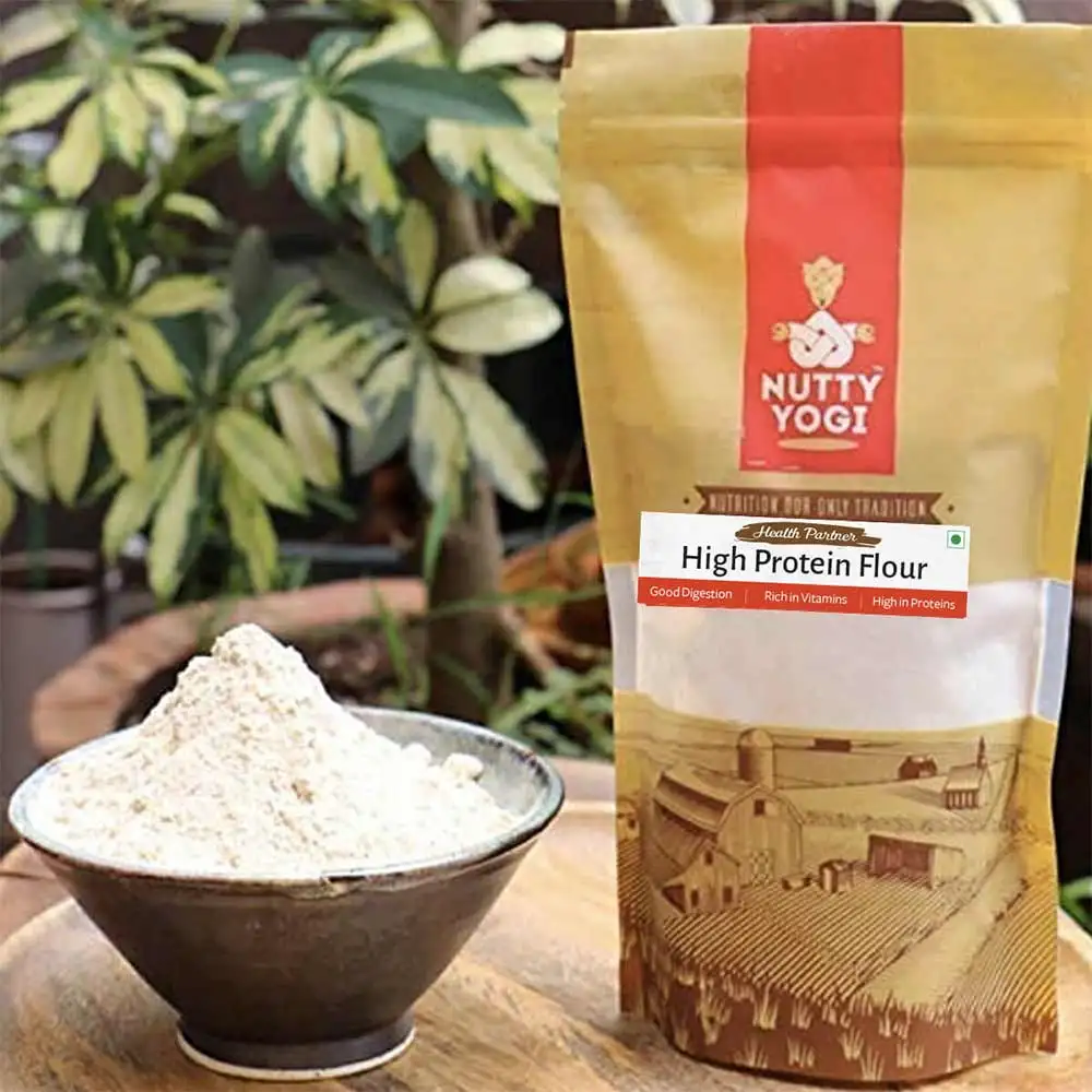 Nutty Yogi High Protein Flour,  Unflavoured  800 g