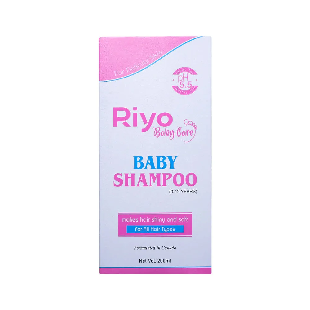 Riyo Herbs Baby Shampoo with Natural Amla & Green Tea Extracts