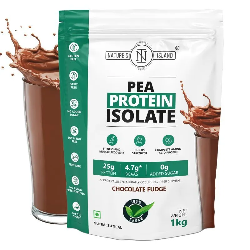 Nature's Island Pea Protein Isolate - Chocolate Fudge