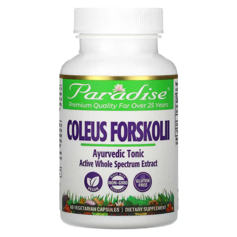 Coleus Forskolii, 60 Vegetarian Capsules