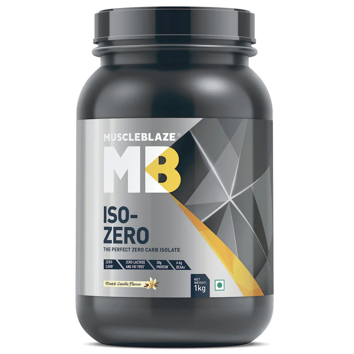 Muscleblaze Iso-zero Zero-carb Whey Protein Isolate - Dutch Vanilla