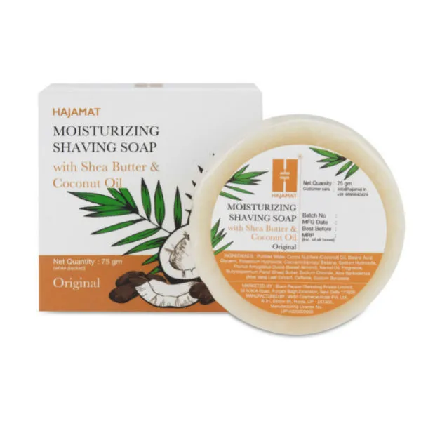 Hajamat Moisturizing Shaving Soap With Shea Butter - Original(1 pieces)