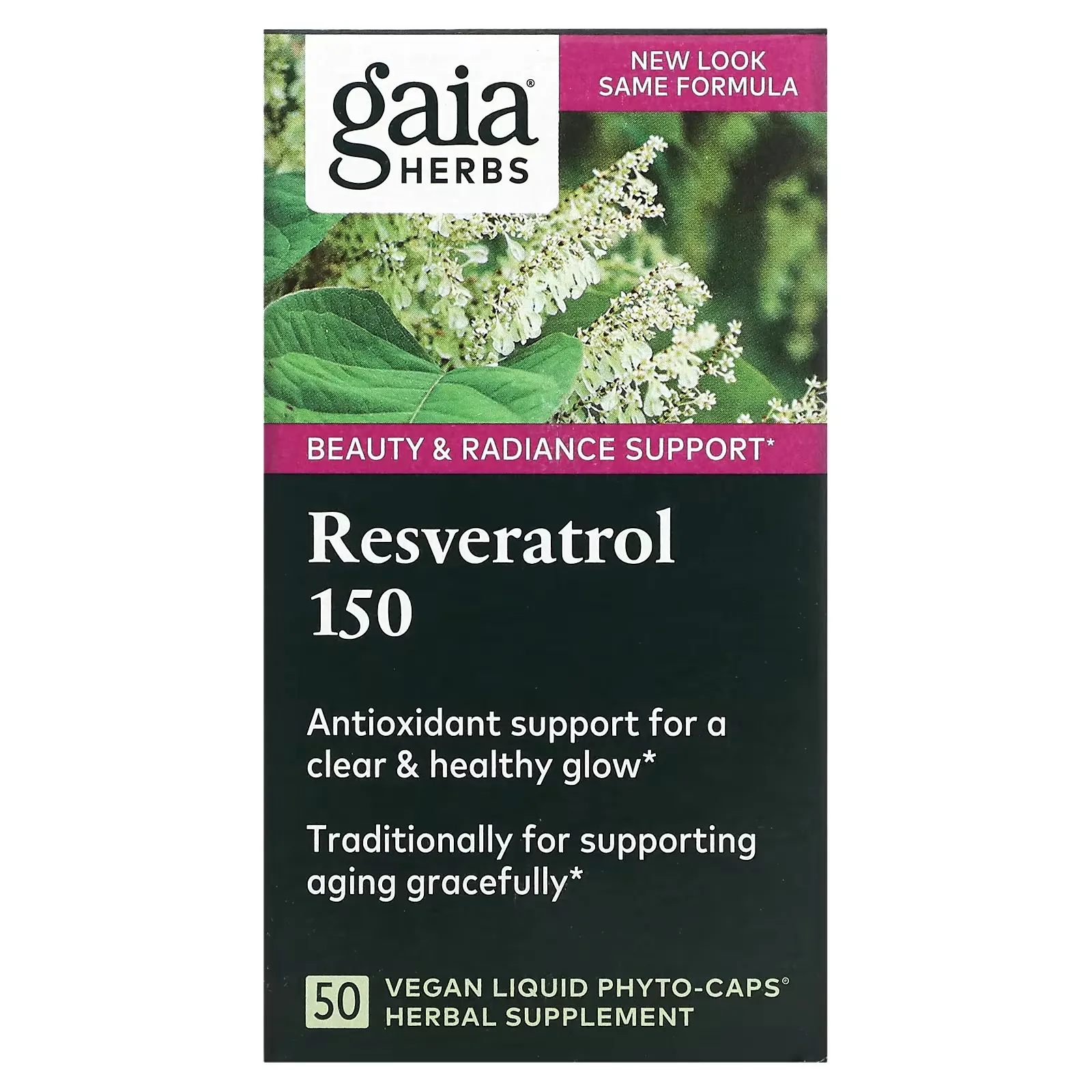 Resveratrol 150, 50 Vegan Liquid Phyto-Caps