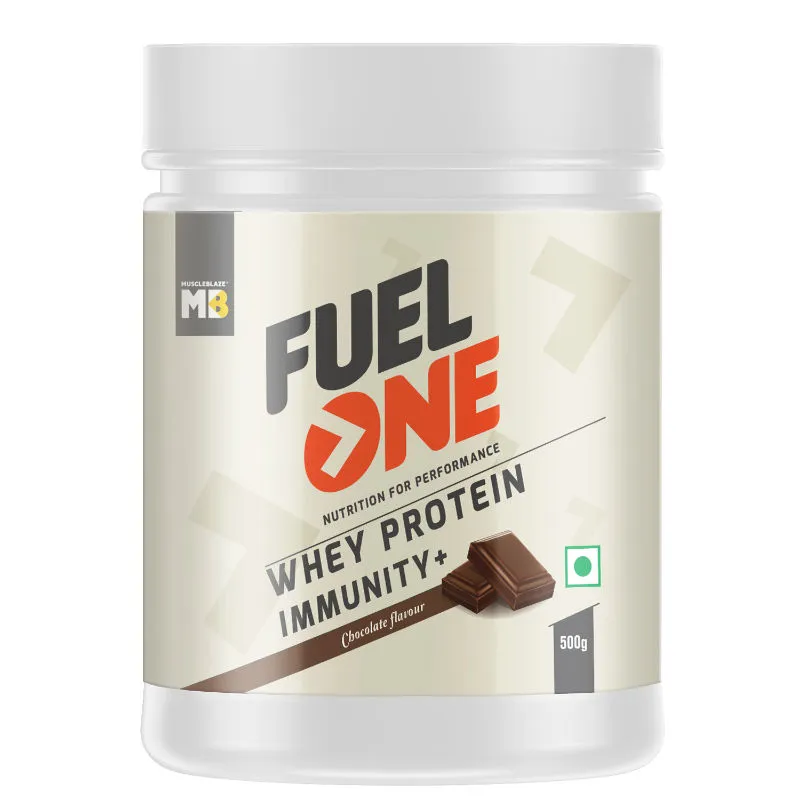 MuscleBlaze Fuel One Whey Protein Immunity+ - Chocolate