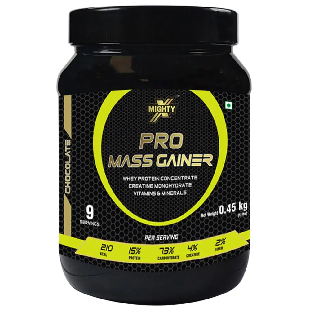 MightyX Pro Mass Gainer,  1 lb  Chocolate