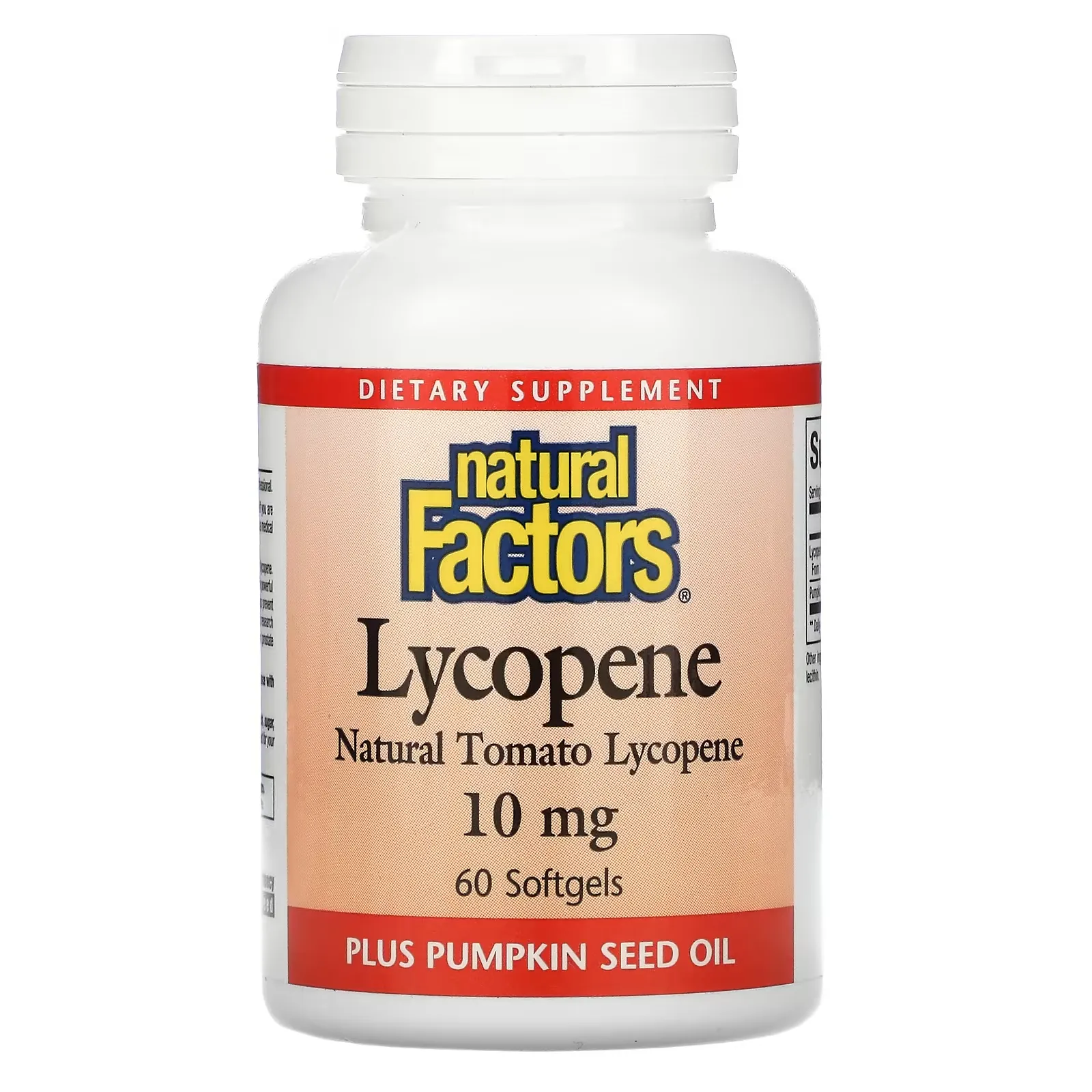 Lycopene, 10 mg, 60 Softgels