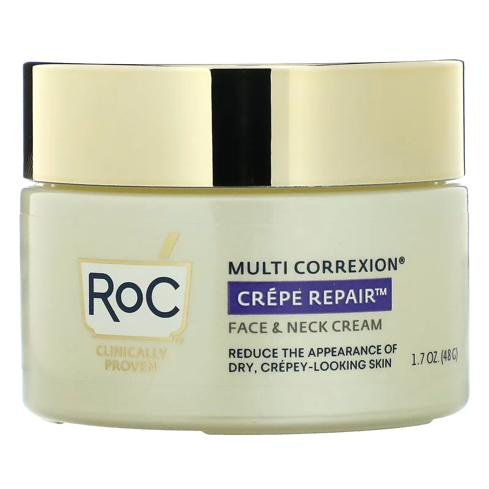 Multi Correxion, Crepe Repair, Face & Neck Cream, 1.7 oz (48 g)