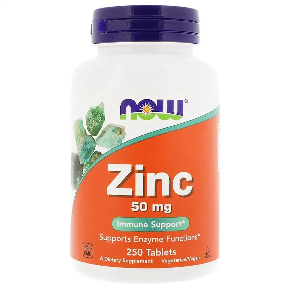 Now Zinc (50 mg),  250 tablet(s)