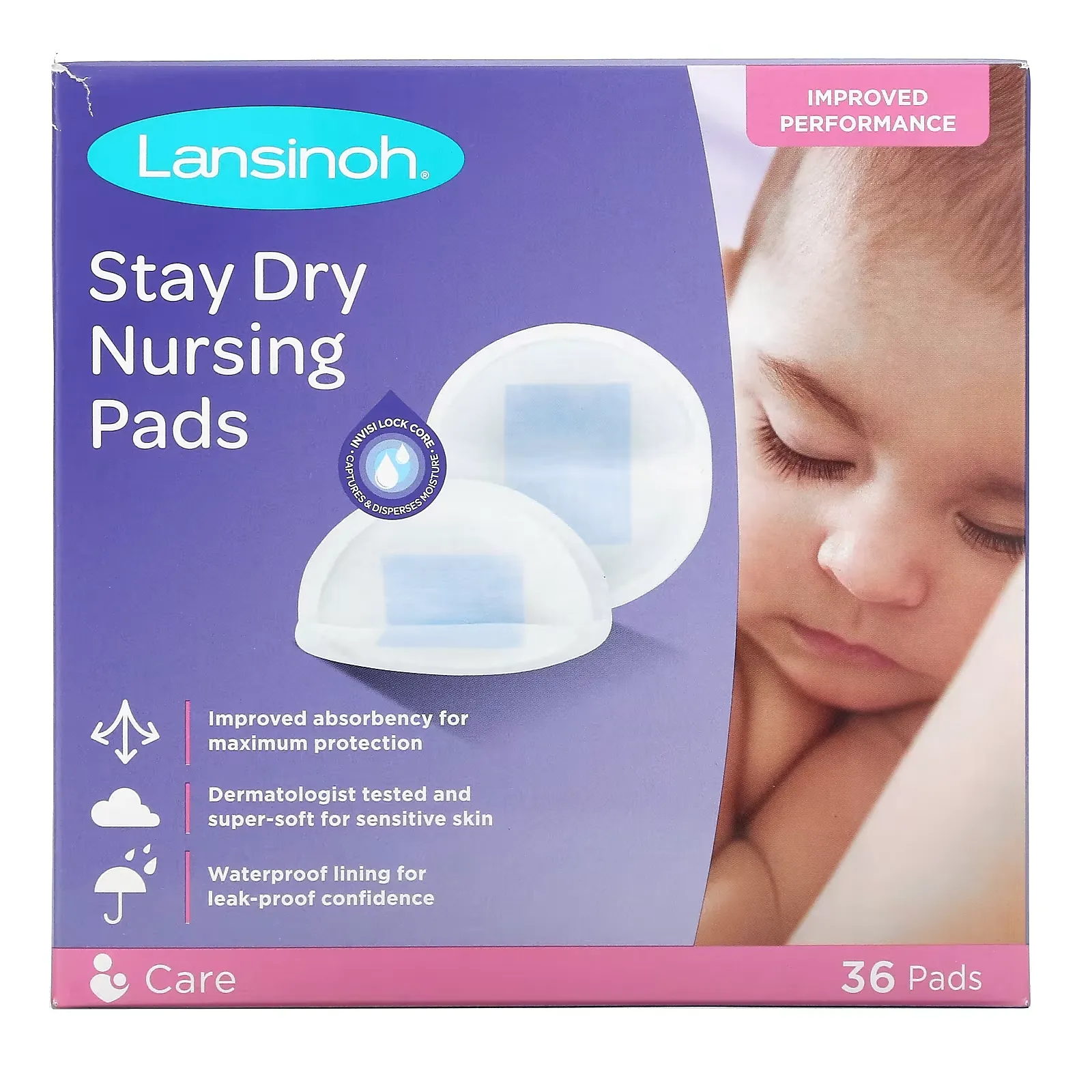 Stay Dry Nursing Pads, 36 Pads