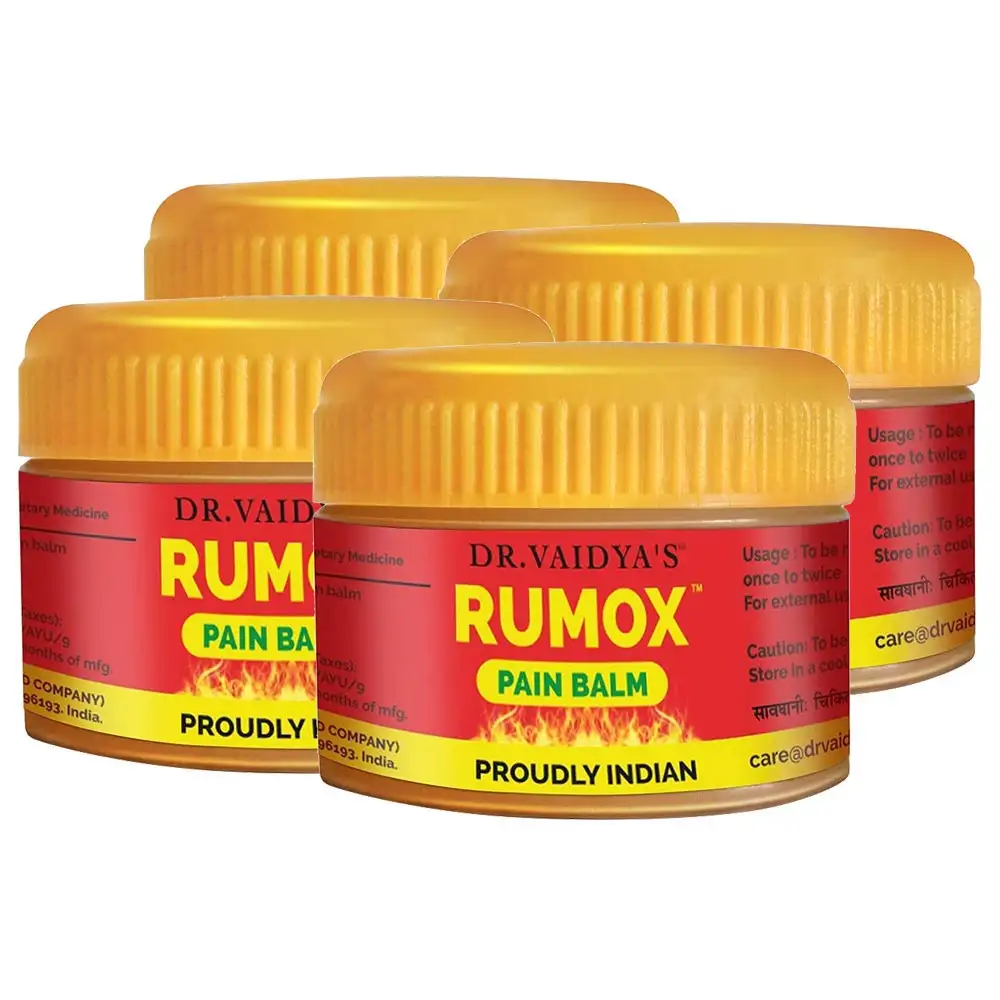 Dr. Vaidya's Rumox (Pack of 4),  12 g