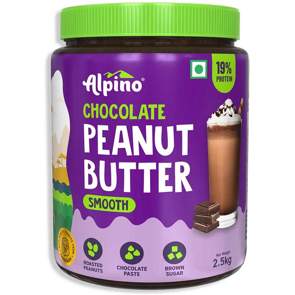 Alpino Peanut Butter,  2.4 kg  Chocolate Smooth