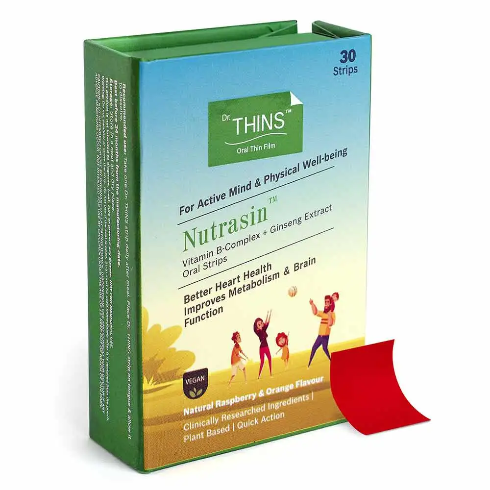 Dr.Thins Nutrasin,  30 Strip(s)  Natural Raspberry & Orange