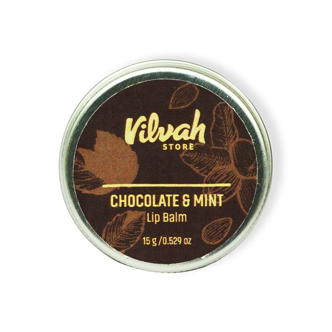 VILVAH Chocolate & Mint Lip Balm