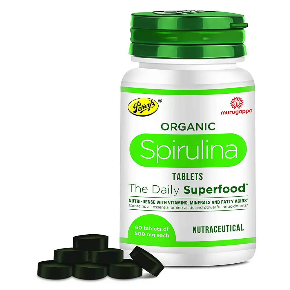 Parry's Organic Spirulina,  60 tablet(s)