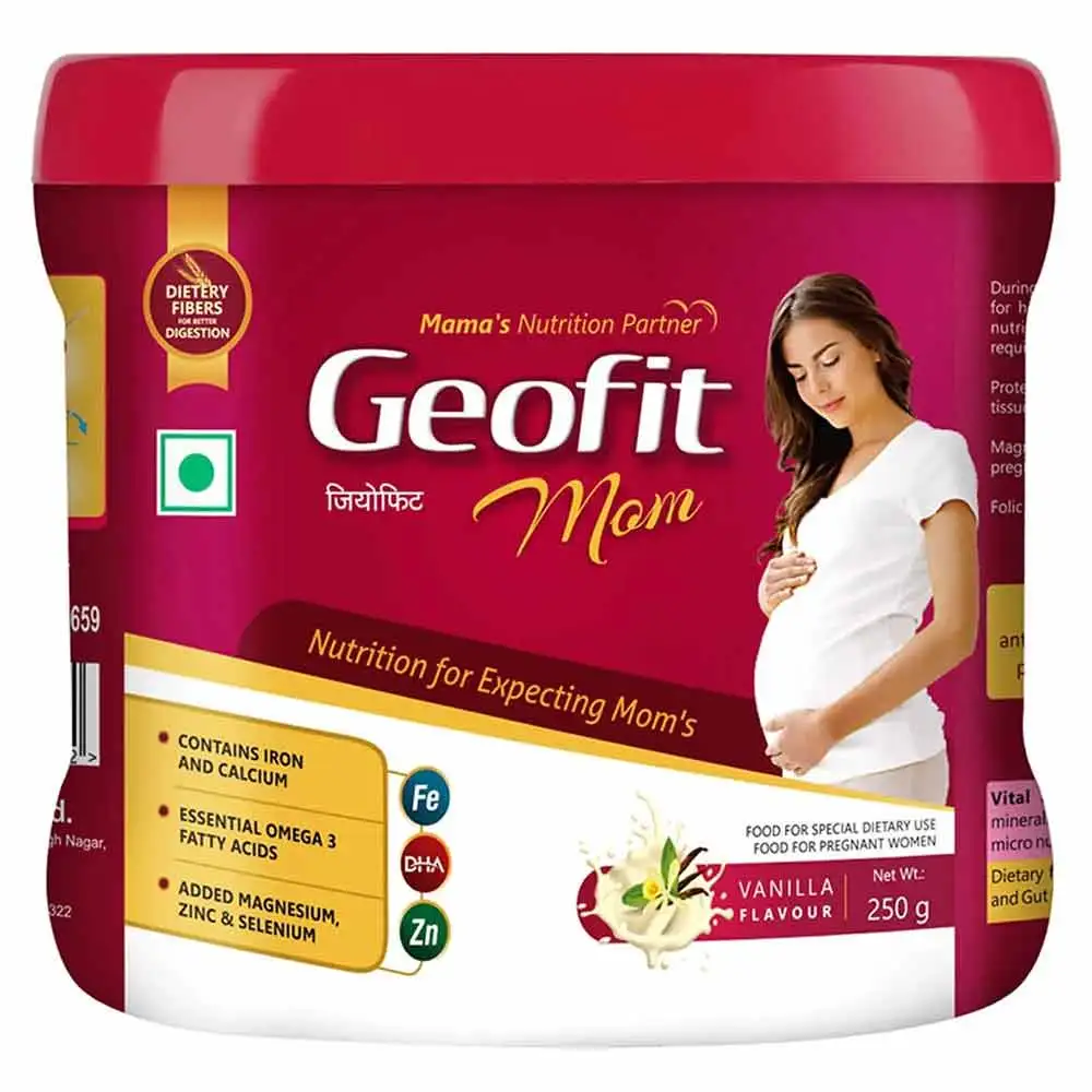 Geofit Mom Protein Powder,  Vanilla  250 g