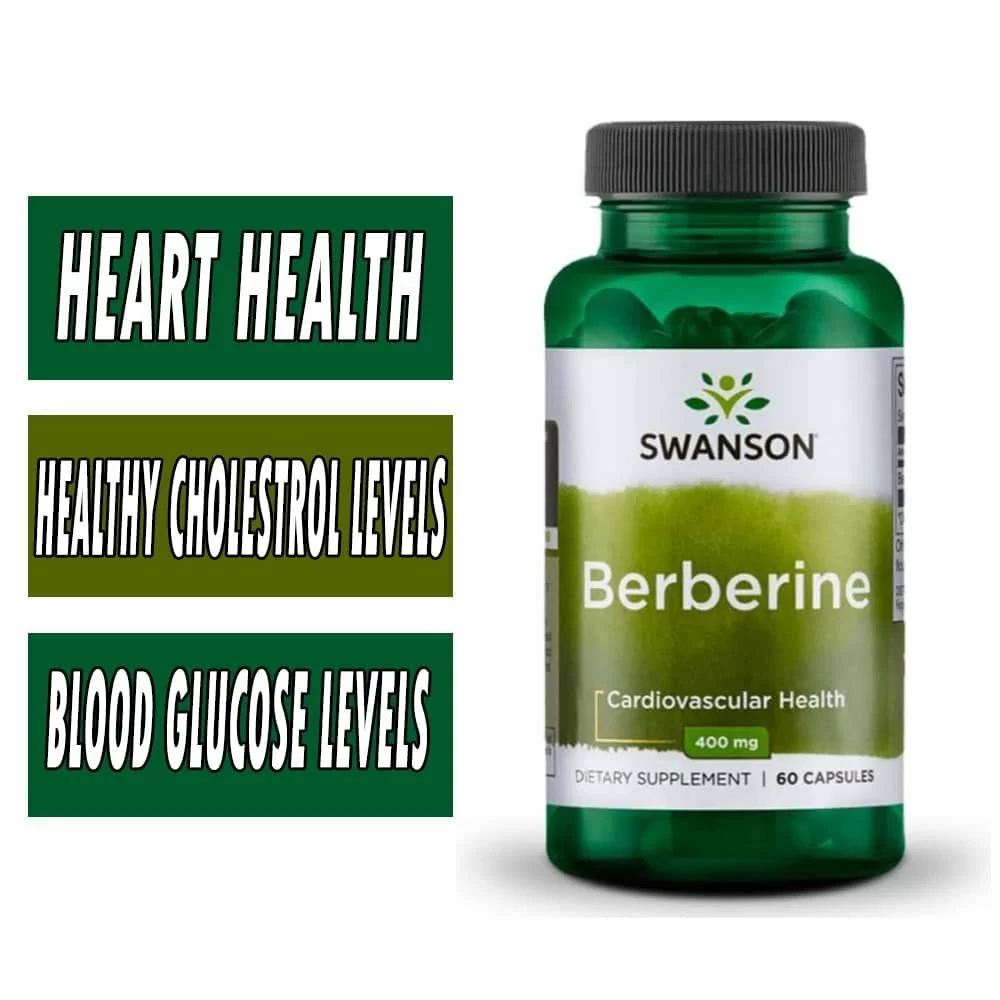 Swanson Berberine - 400 mg - 60 Caps