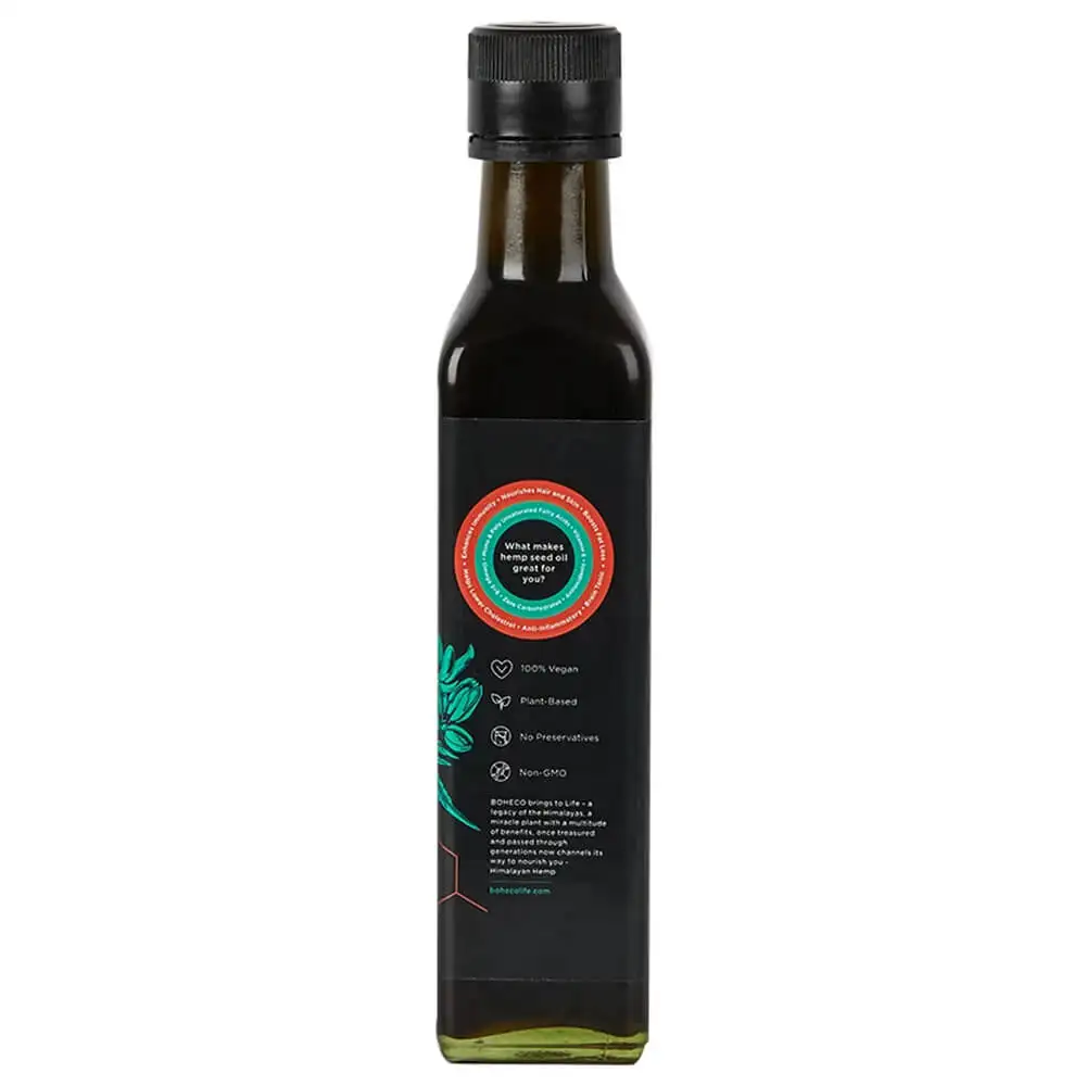 BOHECO Life Hemp Seed Oil,  250 ml  Unflavoured