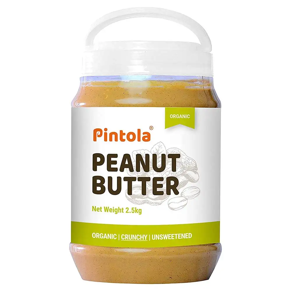 Pintola All Natural Peanut Butter,  2.5 kg  Crunchy