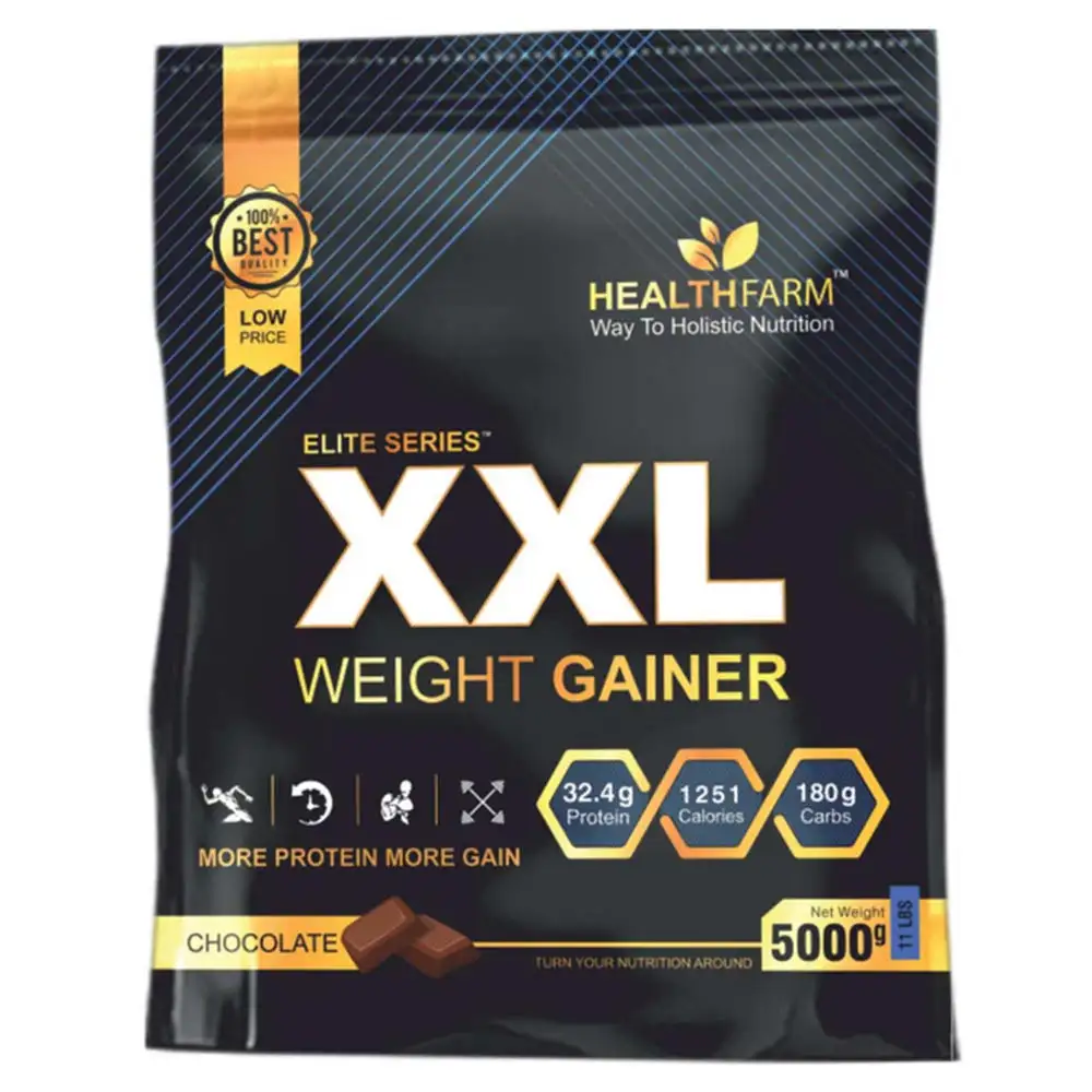 Healthfarm Elite Series XXL Weight Gainer,  11 lb  Chocolate