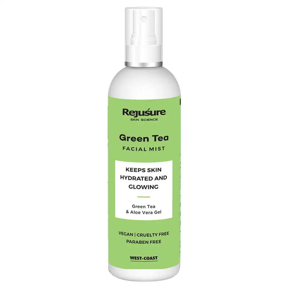 Rejusure Green Tea Facial Mist,  100 ml  Keep Skin Hydrated & Glowing