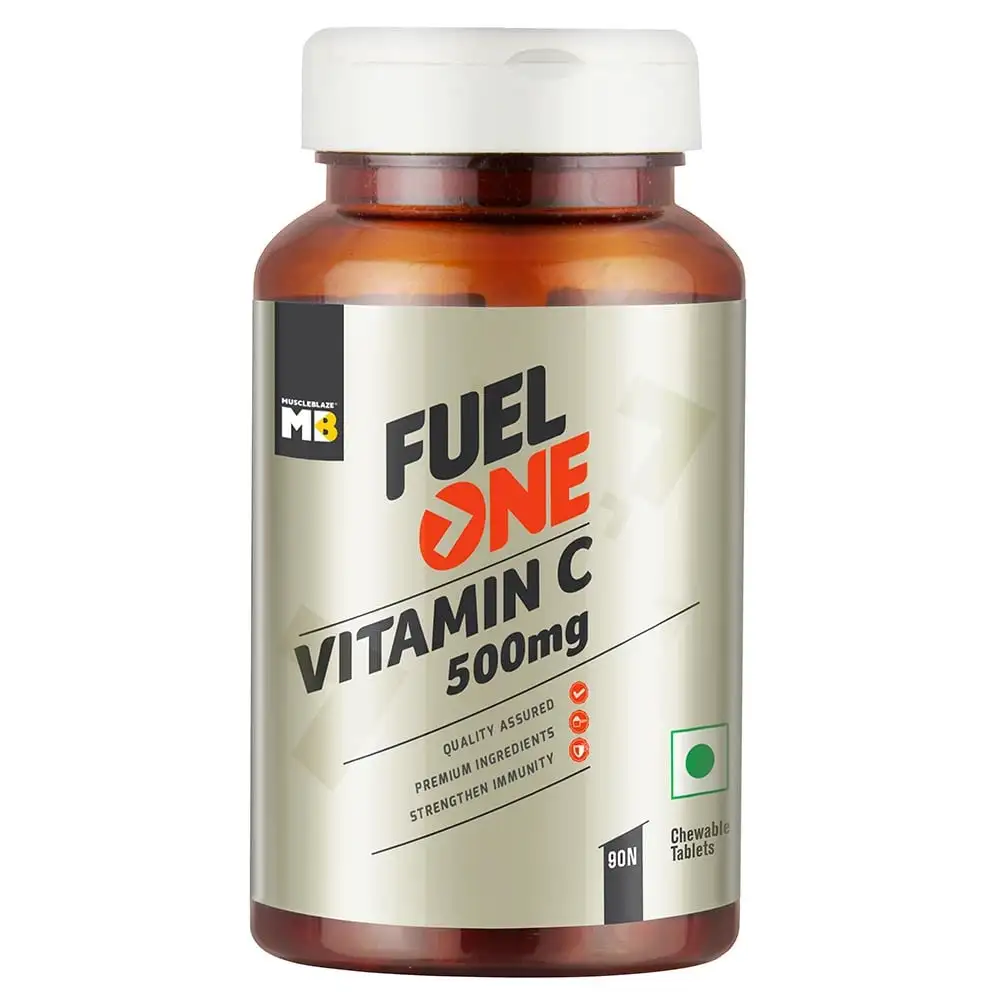 MB Fuel One Vitamin C 500mg,  90 chewable tablet(s)  Orange