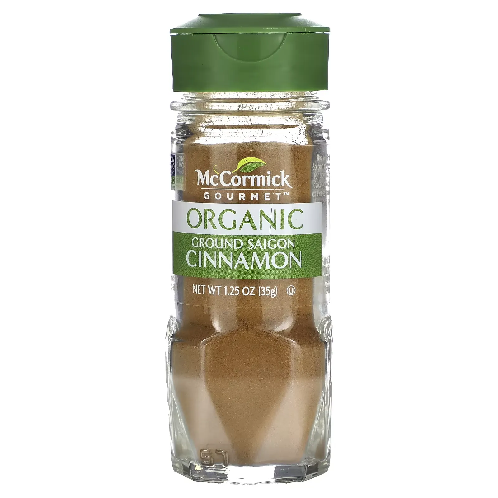 Organic, Ground Saigon Cinnamon, 1.25 oz (35 g)