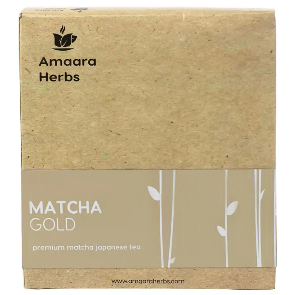 Amaara Herbs Matcha Green Tea,  50 g  Cream