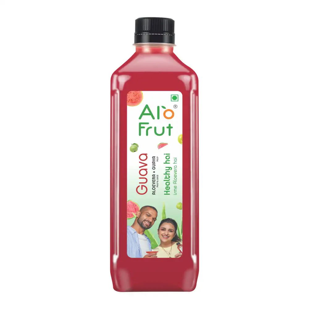 Alo Frut Guava Aloevera Juice,  0.300 L  Guava (Pack of 24)